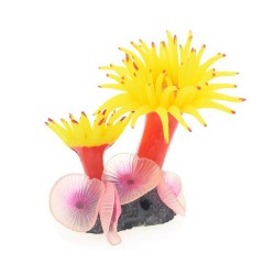 Silikonowa roślina koralowa - dekoracja akwariumDekoracje