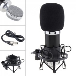 BM 5000 - profesjonalny mikrofon pojemnościowy - z regulacją obwodu - pozłacana membranaMikrofony