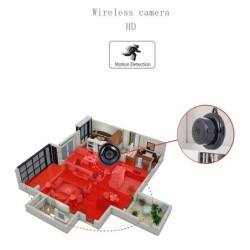 V380 - mini kamera IP WiFi - elektroniczna niania - noktowizor - wykrywanie ruchu - HD 1080PBezpieczeństwo