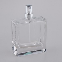 Glass perfume bottle - empty container - with atomizer - 50 mlPerfumes