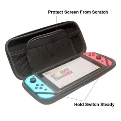 Protective storage bag - hard shell - waterproof - for Nintendo Switch ConsoleSwitch