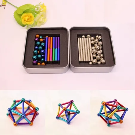 Neodymium magnetic balls / sticks - building blocksBalls