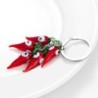 Szczęśliwe oko - czerwone chilli - brelok do kluczyBreloczki Do Kluczy