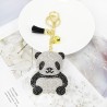 Kryształowa panda / frędzel - breloczekBreloczki Do Kluczy