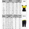 Slimming / weight loss pants / vest - sauna effect - fitness training setFitness