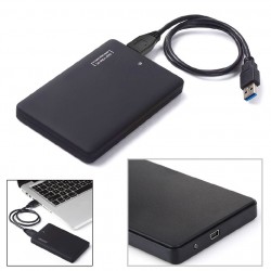 2.5" Hard drive enclosure USB 2.0 external SATA - with USB cableExternal storage