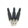 Headphone audio jack plug - male connector - 35mm - 5 piecesPlugs