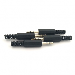 Headphone audio jack plug - male connector - 35mm - 5 piecesPlugs