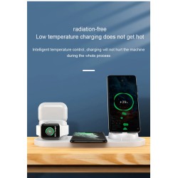 Ładowarka bezprzewodowa - podstawka szybkiego ładowania - do iPhone'a - Apple Watch - AirPodsAkcesoria