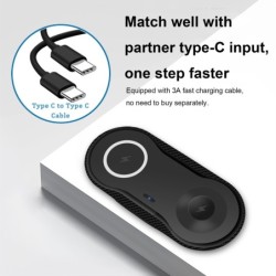 2 in 1 wireless magnetic charger - for Samsung - iPhone - Apple Watch - 20WChargers