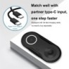 2 in 1 wireless magnetic charger - for Samsung - iPhone - Apple Watch - 20WŁadowarki