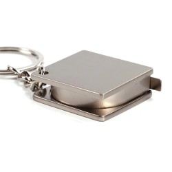 Metalowa taśma miernicza - brelokBreloczki Do Kluczy