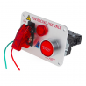 12V - czerwony LED - uruchamianie silnika samochodu wyścigowego - przycisk wyłącznika zapłonu - przełącznik na paneluPrzełącz...