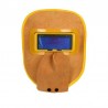 Samościemniający kask spawalniczy - solarny - skórzana maskaKask Spawalniczy