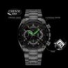 CHENXI - luksusowy zegarek kwarcowy - świecący - wodoodporny - stal nierdzewnaZegarki