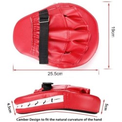Ochraniacze bokserskie - zakrzywione rękawice bokserskie / treningowe - kickboxing / karate / muay thaiSztuki Walki