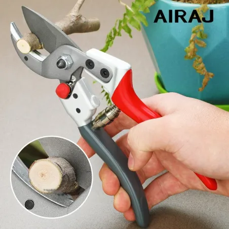 AIRAJ - professional pruning secateur - sharp garden scissorsGarden