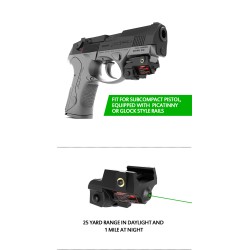 Gun laser sight - green laser pointerMilitary