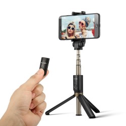 3 w 1 - bezprzewodowy mini statyw / selfie stick - Bluetooth - do smartfonaKije do selfie