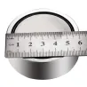 Dwustronny magnes neodymowy - magnes wędkarski - ze śrubą oczkową - 300Kg - D60mmMagnesy