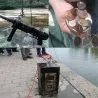 Dwustronny magnes neodymowy - magnes wędkarski - ze śrubą oczkową - 300Kg - D60mmMagnesy