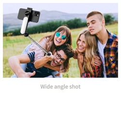 L15 - selfie stick - składany mini statyw - ze światłem wypełniającym - Bluetooth - zdalna migawkaKije do selfie