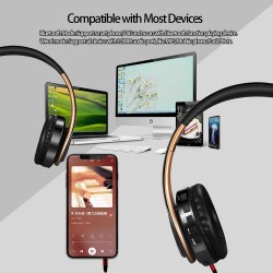 Wireless / Bluetooth headphones - headset - built-in microphoneEar- & Headphones