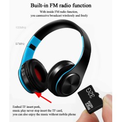 Wireless / Bluetooth headphones - headset - built-in microphoneEar- & Headphones