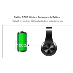 Wireless / Bluetooth headphones - headset - built-in microphoneEar- & Headphones