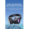 Zealot B570 - Bluetooth headphones - headset - LCD display - micro-SD slot - microphone - noise reductionHeadsets