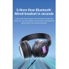 Zealot B570 - Bluetooth headphones - headset - LCD display - micro-SD slot - microphone - noise reductionHeadsets