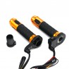 22mm - 7/8" - 12V - motorcycle handlebars - electric heated grips - aluminum - 2 piecesHand Grips & End