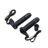 22mm - 7/8" - 12V - motorcycle handlebars - electric heated grips - aluminum - 2 piecesHand Grips & End