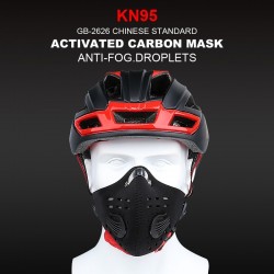 Protective face / mouth mask - KN95 - with PM25 filter - air valve - anti bacterialMouth masks