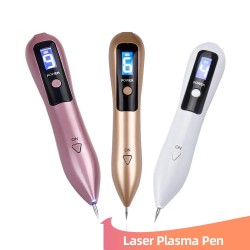 Laserowy długopis plazmowy - usuwanie piegów / pieprzyków / ciemnych plam - wyświetlacz LCD LEDSkóra