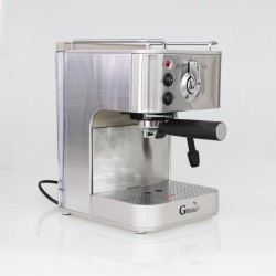 Gustino 19 Bar - semi automatic coffee maker - milk foamer - stainless steelKitchen