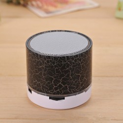 Mini Bluetooth speaker - LED - TF card - cracked designBluetooth speakers