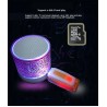 Mini Bluetooth speaker - LED - TF card - cracked designBluetooth speakers