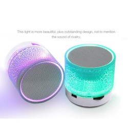 Mini Bluetooth speaker - LED - TF card - cracked designBluetooth speakers