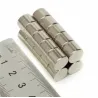 N35 - magnes neodymowy - mocny cylinder - 10mm * 8mm - 20 sztukN35