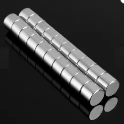 N35 - neodymium magnet - strong cylinder - 10mm * 8mm - 20 piecesN35