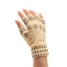 Rękawiczki terapeutyczne bez palców - artretyzm - bóle stawów - masażMasaż