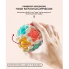 Ladybird - magic massage cube - sensory / spinning toy - LEDFidget Spinner