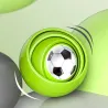 Piłka dekompresyjna 3D - fidget spinner - zabawka antystresowaFidget spinner
