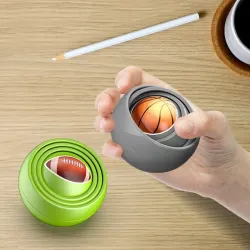 Piłka dekompresyjna 3D - fidget spinner - zabawka antystresowaFidget spinner