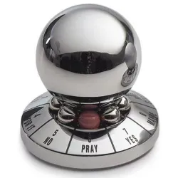 Przeznaczenie / przewidywanie / piłka decyzyjna - metalowy fidget spinner - zabawka antystresowaFidget spinner