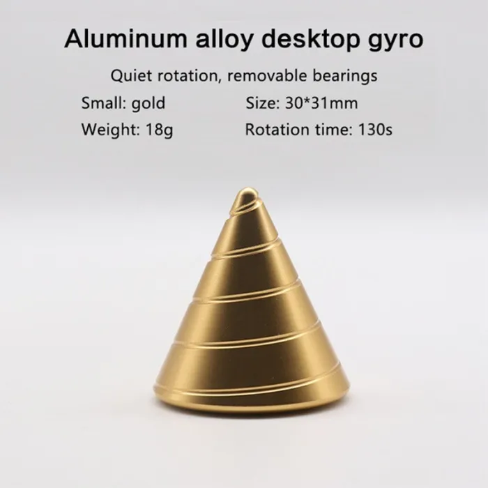 Metal cone - rotating fidget spinner - anti-stress toyFidget Spinner