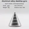 Metalowy stożek - obrotowy fidget spinner - zabawka antystresowaFidget spinner