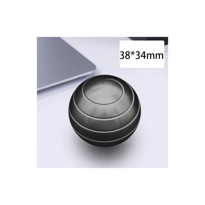 Metalowa kulka - obrotowy fidget spinner - zabawka antystresowaFidget spinner