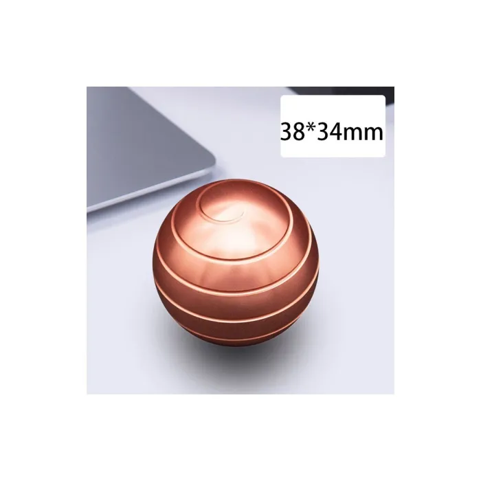 Metalowa kulka - obrotowy fidget spinner - zabawka antystresowaFidget spinner